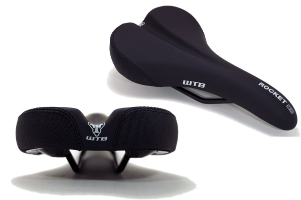 Седло WTB ROCKET W165-2693 MTB Sport 150x265mm,стальные рельсы,черное